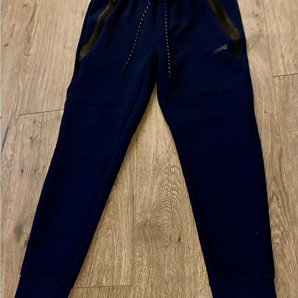 American Eagle 24/7 jogger xs excellent used condition euc navy tidal blue AE - Picture 10 of 14